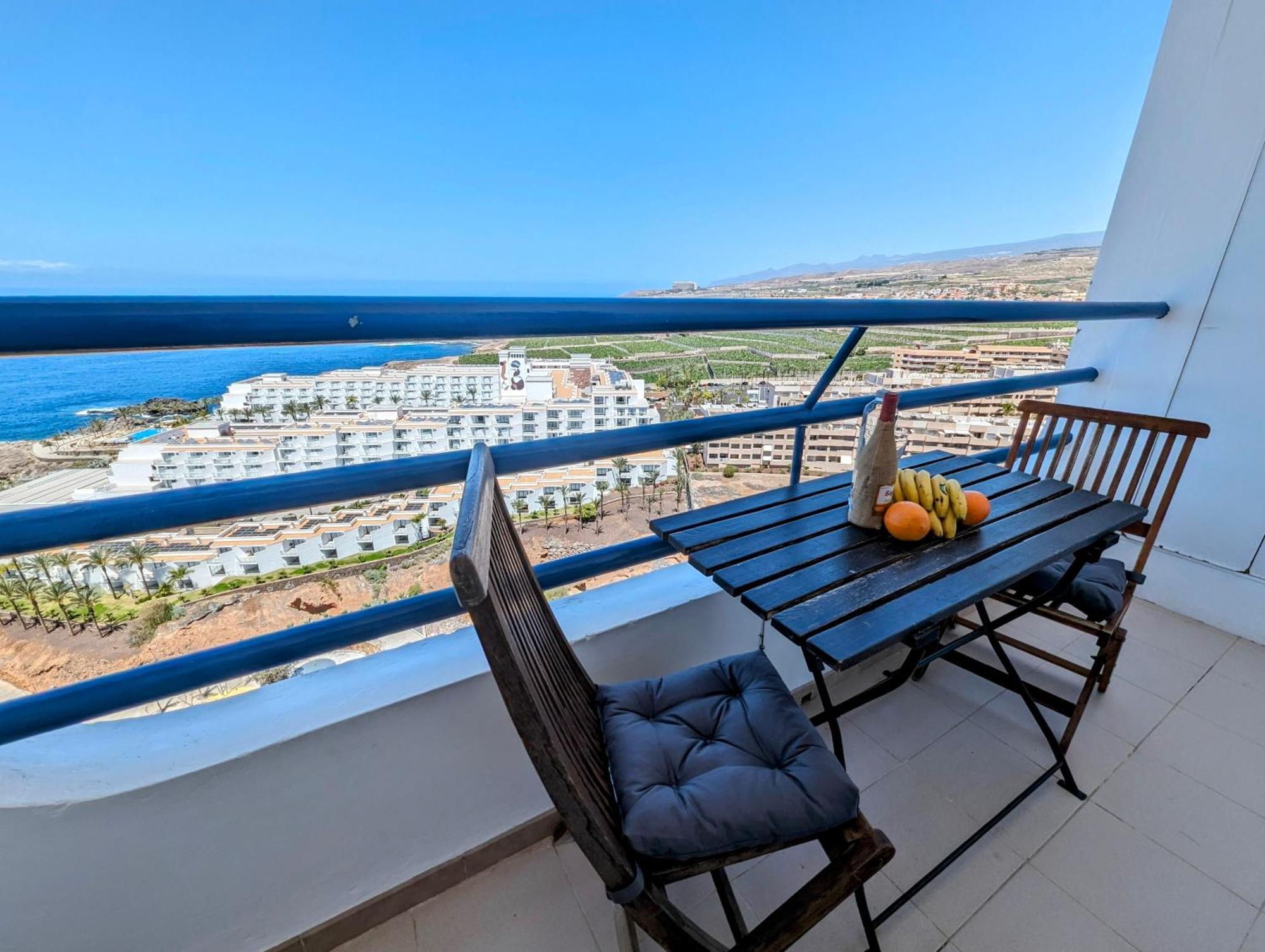 Studio Playa Paraiso Tenerife - Ocean View And Internet Wifi Optical Fiber - For Rent Ngoại thất bức ảnh